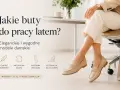 Jakie buty na lato do pracy? Eleganckie, beżowe mokasyny damskie ze skóry naturalnej, zapewniające lekkość i komfort.