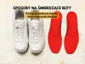 Białe trampki i czerwone wkładki. Poznaj sprawdzone metody, jak pozbyć się zapachu z butów, które naprawdę działają!