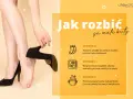 Jak rozbić za małe buty? Wymień wkładki, rozgrzej suszarką lub zmiękcz parę nad garnkiem z wrzącą wodą.