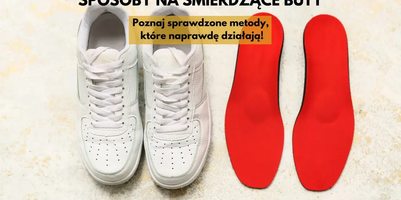Białe trampki i czerwone wkładki. Poznaj sprawdzone metody, jak pozbyć się zapachu z butów, które naprawdę działają!